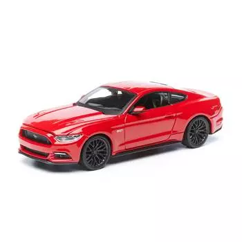 Maisto Модель машины сборная 1:24 "2015 Ford Mustang GT" SPAL, красная