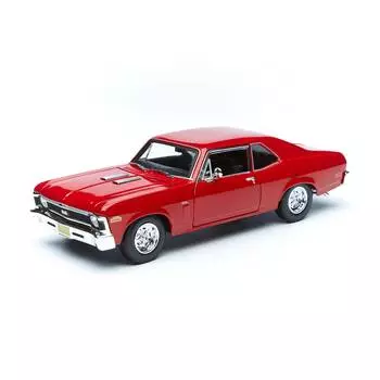 Maisto Машинка Chevrolet Nova SS Coupe, 1:18 красная