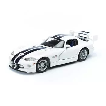 Maisto Машинка Dodge Viper GT2, 1:18 белая