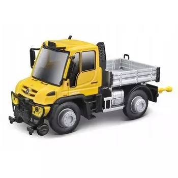 Maisto Машинка игровая Unimog City Service, желтая