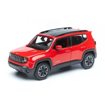 Maisto Машинка Jeep Renegade, 1:24 красная