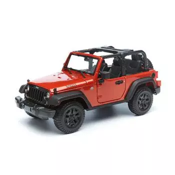 Maisto Машинка Jeep Wrangler Rubicon 2014, 1:18 оранжевый