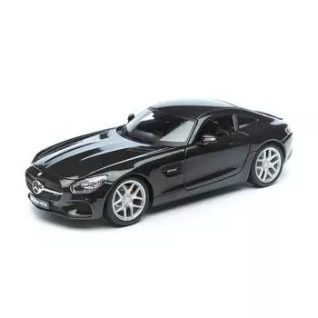Maisto Машинка Mercedes AMG GT, 1:18 чёрная