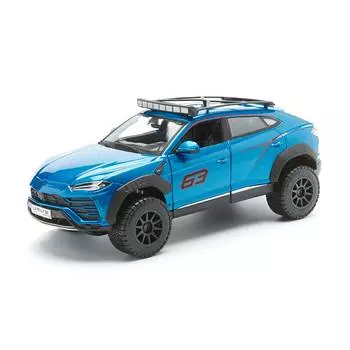 Maisto Машинка металлическая Lamborghini Urus, 1:24, синий металлик