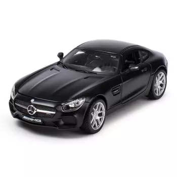 Maisto Машинка металлическая Mercedes-Benz AMG GT, 1:24, черная