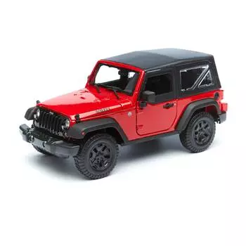 Maisto машинка "1:18 SP (B) - 2014 Jeep Wrangler" 31676, красный