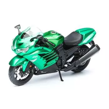 Maisto Сборная модель мотоцикла "AL Motorcycles - KAWASAKI NINJA ZX-14R" 1:12, зеленый