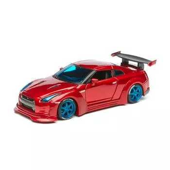 Maisto Машинка "Design Tokyo Mod - Nissan GT-R" 1:24, красная