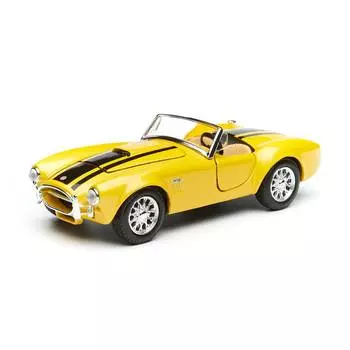 Maisto Машинка "SP(B) 1965 Shelby Cobra 427" 1:24 , желтая
