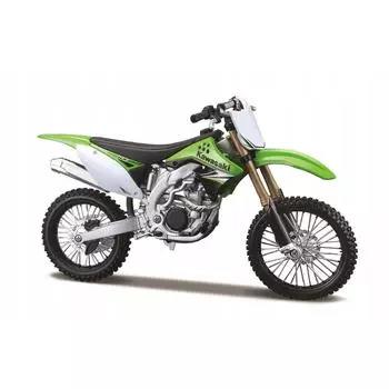 Maisto Мотоцикл 1:12 Kawasaki KX 450F, зеленый