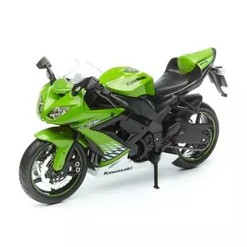 Maisto Мотоцикл 1:12 Kawasaki Ninja ZX-10R, зеленый