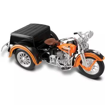 Maisto мотоцикл коллекционный 1:18 "H-D Servi-car/Sidecar, Asst,1947 SERVI-CAR"