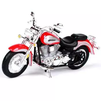 Maisto Мотоцикл "YAMAHA 2001 Road Star" 1:18, красный