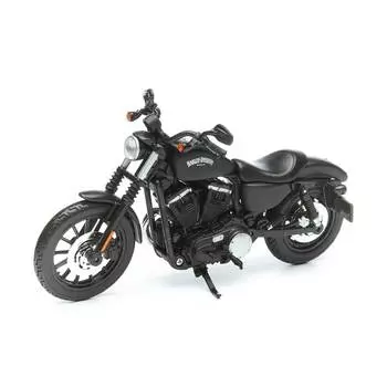 Maisto "Мотоцикл чёрный - Harley Davidson Sporster Iron 883 2014г 1:12"