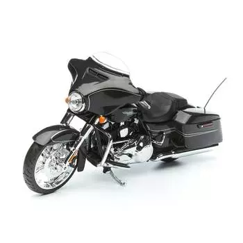 Maisto "Мотоцикл чёрный - Harley Davidson Street Glide 2015г 1:12"