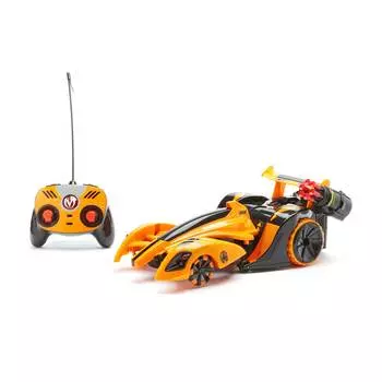 Maisto Радиоуправляемая машинка-трансформер Twist and Shoot, оранжевая