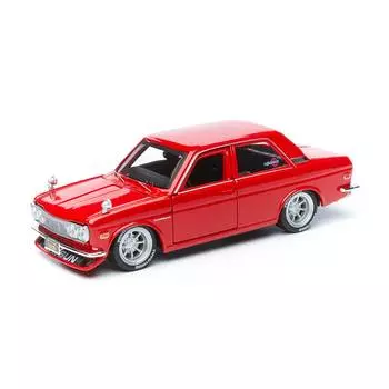 Maisto Сборная машинка "Design Kit - 1971 Datsun 510" 1:24, красный