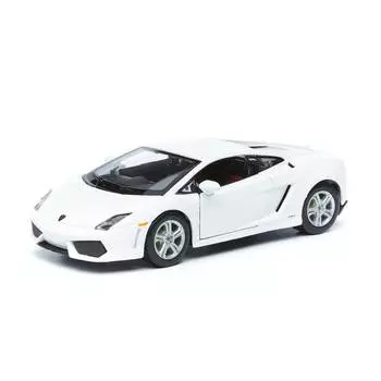 Maisto Сборная машинка "SPAL - Lamborghini Gallardo LP560-4" 1:24, белая
