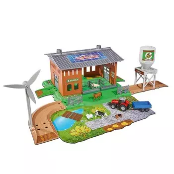 Majorette Набор Creatix Ферма+трактор