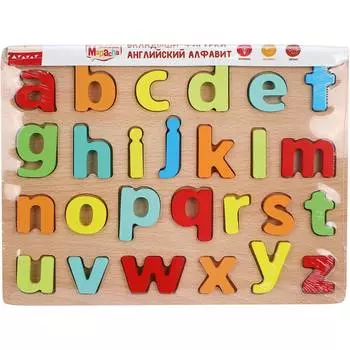 Mapacha Вкладыши "Английский алфавит"
