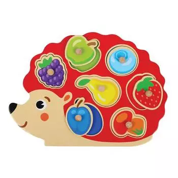 Mapacha Вкладыши "Ежик. Изучаем цвета"