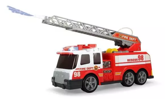 Машина пластиковая DICKIE 3308358 Пожарная 37см (свет, звук, вода)