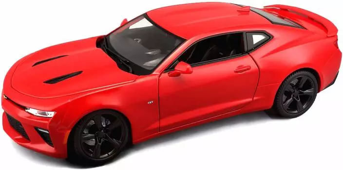 Машинка Maisto 1:18 Chevrolet Camaro SS год 2016, красный