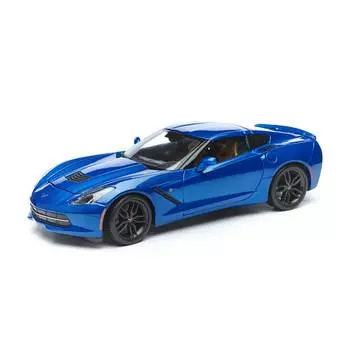 Машинка Maisto 1:18 Chevrolet Corvette Stingray Z51 2014 года, синяя