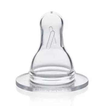 Medela Соска cиликоновая S малый поток, 2 шт.