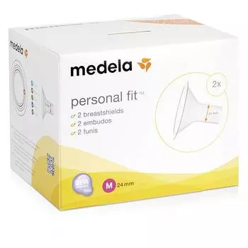 Medela Воронка Personal Fit для молокоотсоса, размер M, 2 шт.