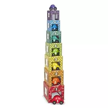Melissa&amp;Doug Деревянные гаражи "Сортировщики"