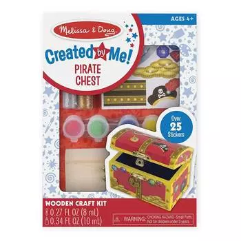 Melissa&amp;Doug Набор для творчества "Пиратский сундук"
