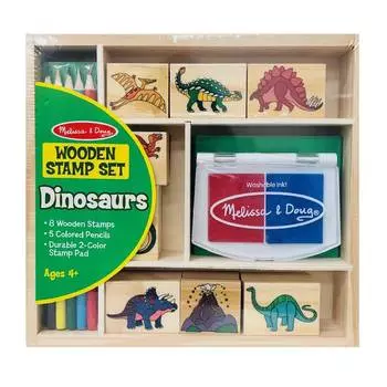Melissa &amp; Doug Набор печатей "Динозавры"