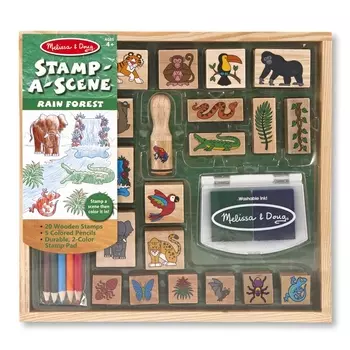 Melissa&amp;Doug Набор печатей "Джунгли"