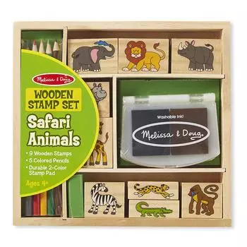 Melissa &amp; Doug Набор печатей "Животные Африки"