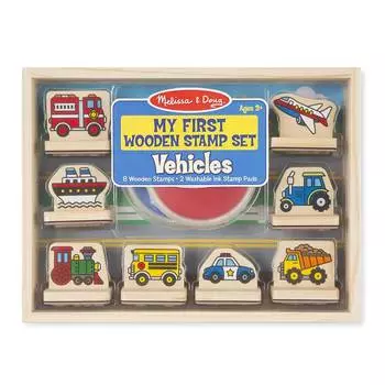 Melissa &amp; Doug Набор штампов "Транспорт"