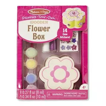 Melissa &amp; Doug Набор создай свою шкатулку "Цветок"