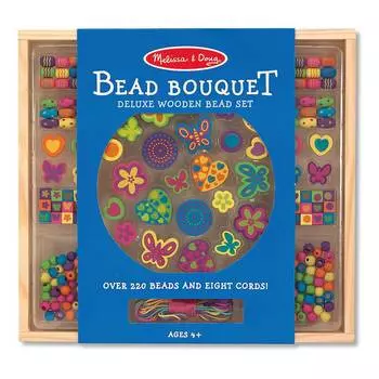 Melissa&amp;Doug "Творчество" Набор бисера "Цветочный букет"