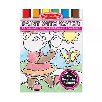 Melissa&amp;Doug "Творчество" Рисуем водой, розовая