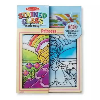 Melissa&amp;Doug "Творчество" Витражи, принцессы