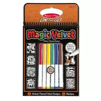 Melissa &amp; Doug Раскраска Магический бархат "Животные"