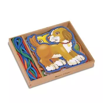 Melissa&amp;Doug Шнуровка "Домашние животные"