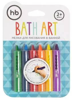 Мелки HAPPY BABY для ванной BATH ART 32022