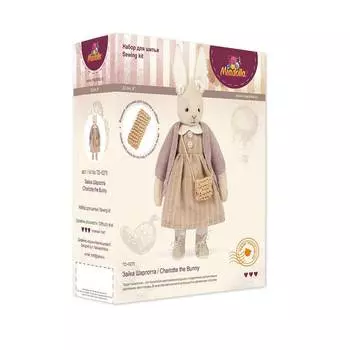 Miadolla Набор для изготовления игрушки "Зайка Шарлотта", 23 см