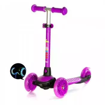 Micar Самокат трёхколёсный Jet, фиолетовый