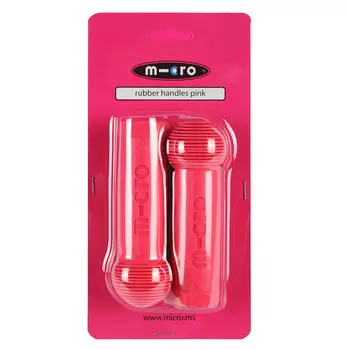 Micro Ручки резиновые, розовые