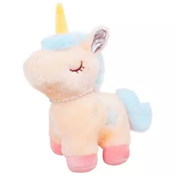 МимиЛапки Мягкая игрушка Единорожка "Бирюзовый хвостик Баунти", 25 см