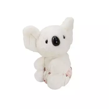 МимиЛапки Мягкая игрушка Коала "Милый Белый малыш в подгузнике", 22 см
