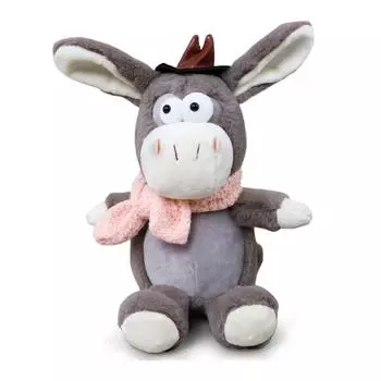 МимиЛапки Мягкая игрушка Ослик "Изюм", 27 см