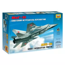 ZVEZDA модель для склеивания "Самолет. Миг-31", 7229